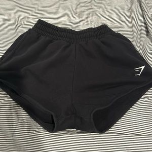 Gymshark Training Fleece Shorts-Black